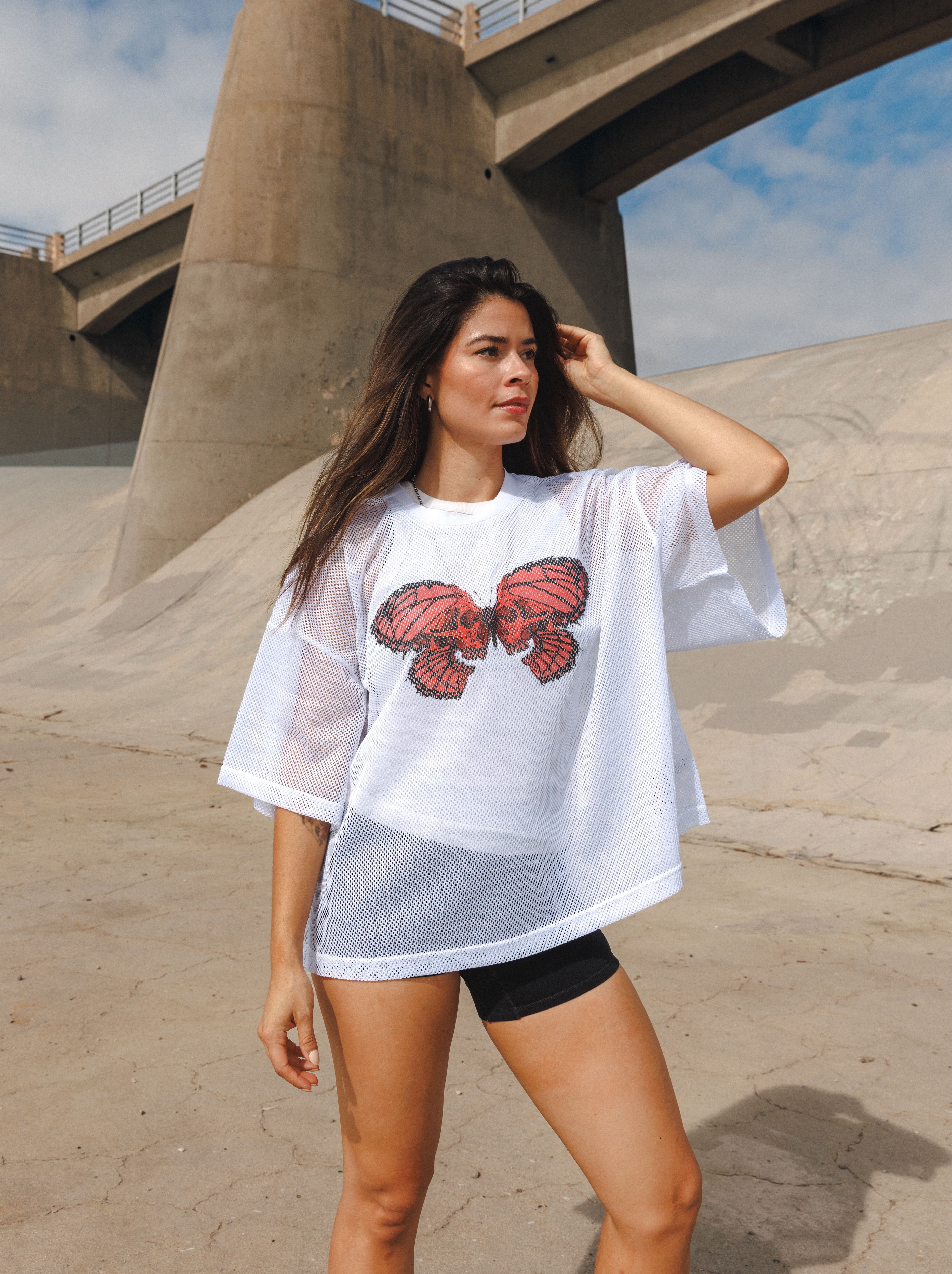 Cry Wachi - Mesh Jersey (White)