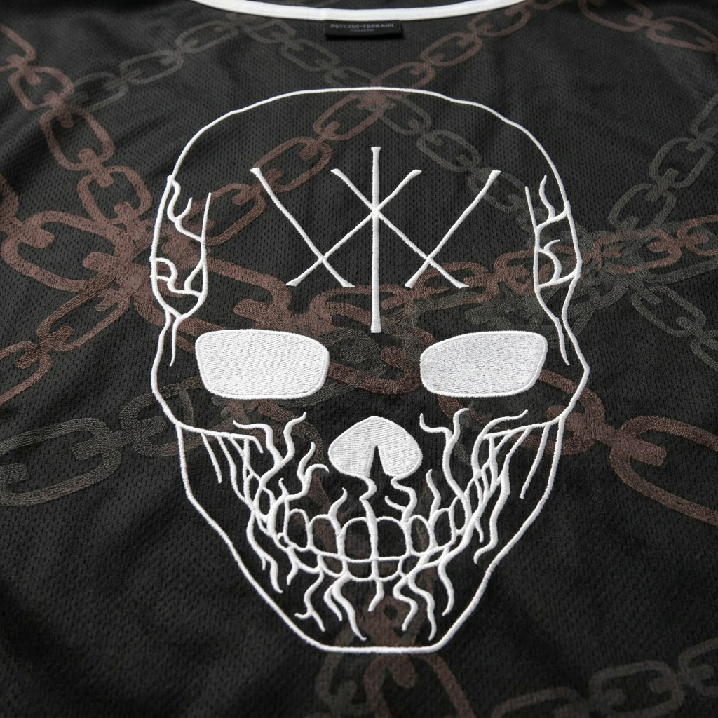 PRESALE: Kai Wachi - Black Logo Baseball Jersey