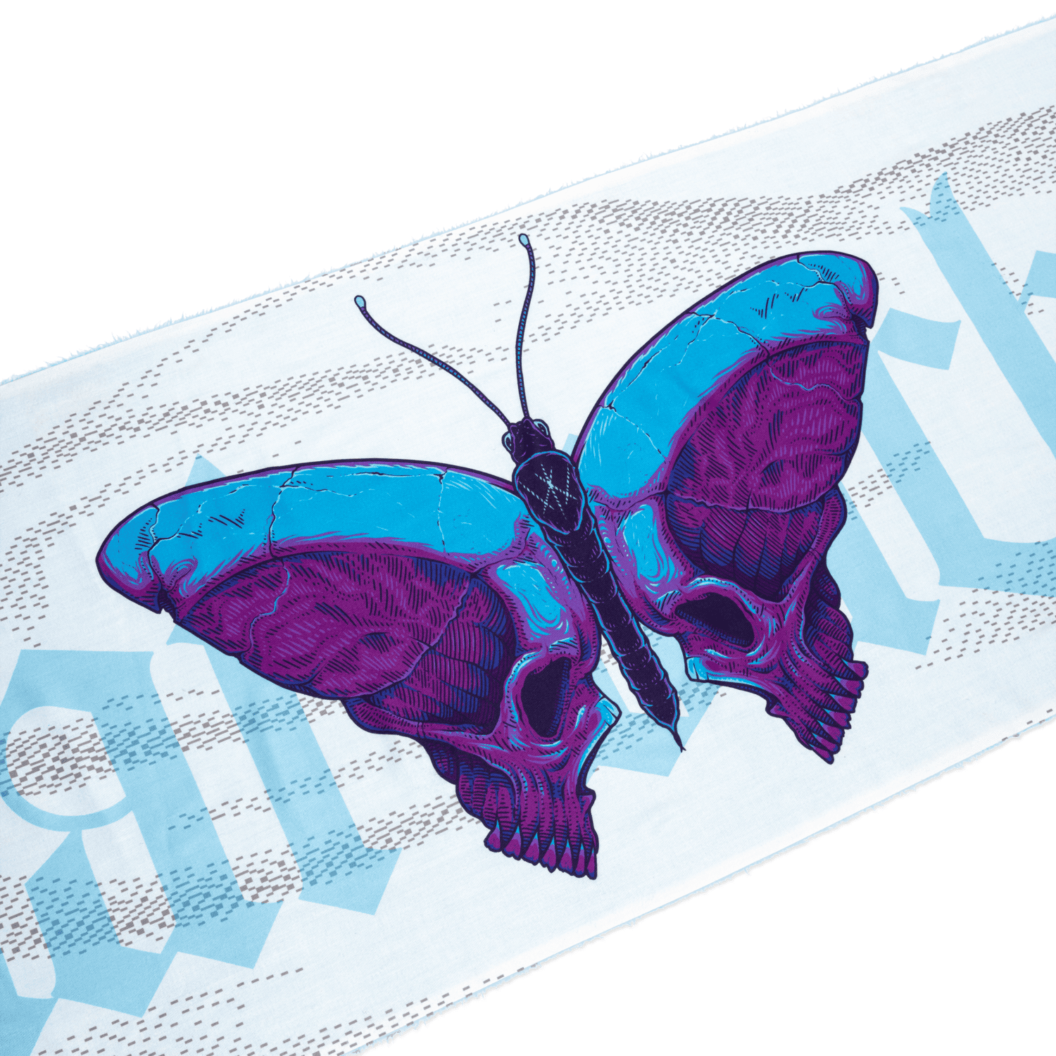 PRESALE: Kai Wachi - Nekrosis Butterfly Pashmina (White)