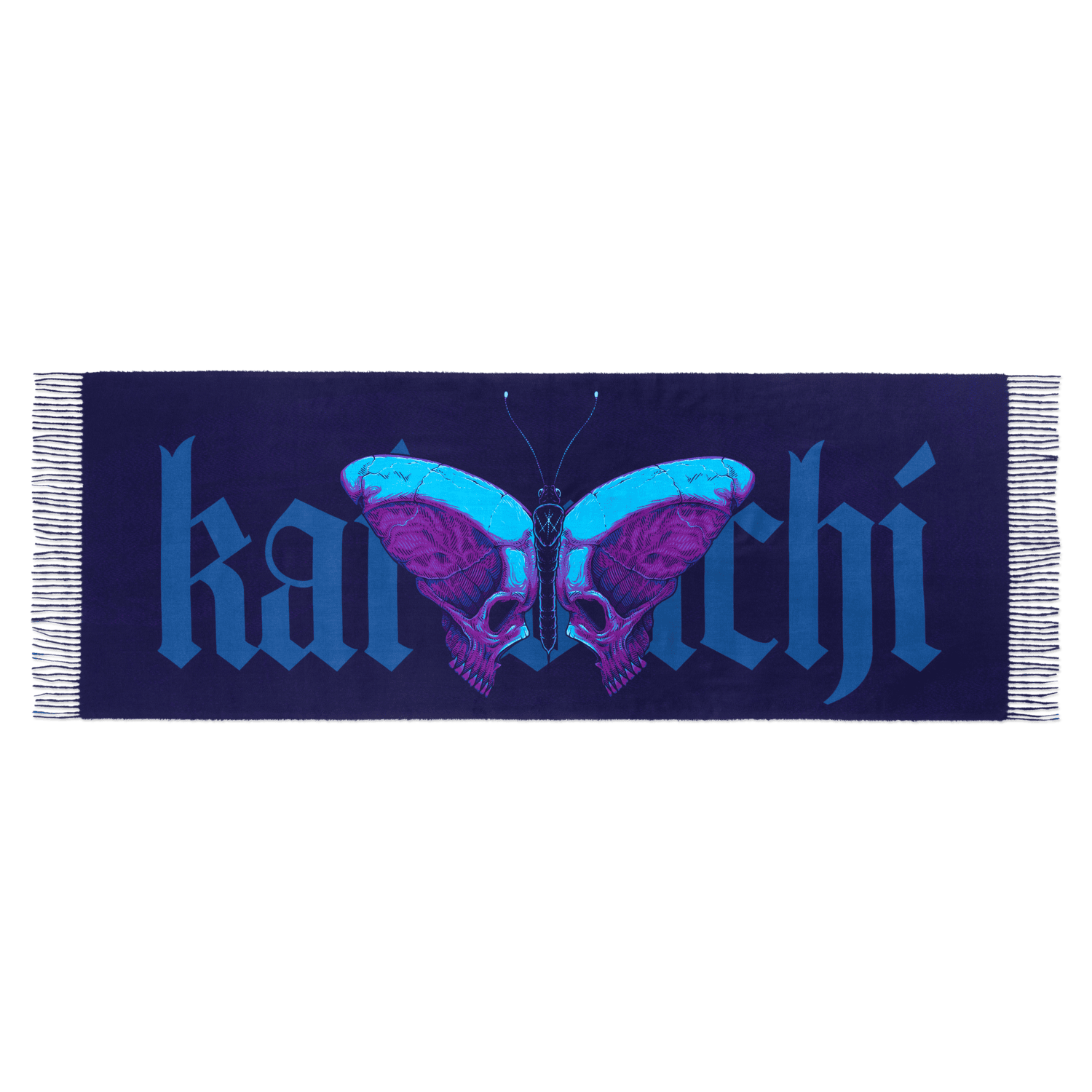 PRESALE: Kai Wachi - Nekrosis Butterfly Pashmina (Purple)