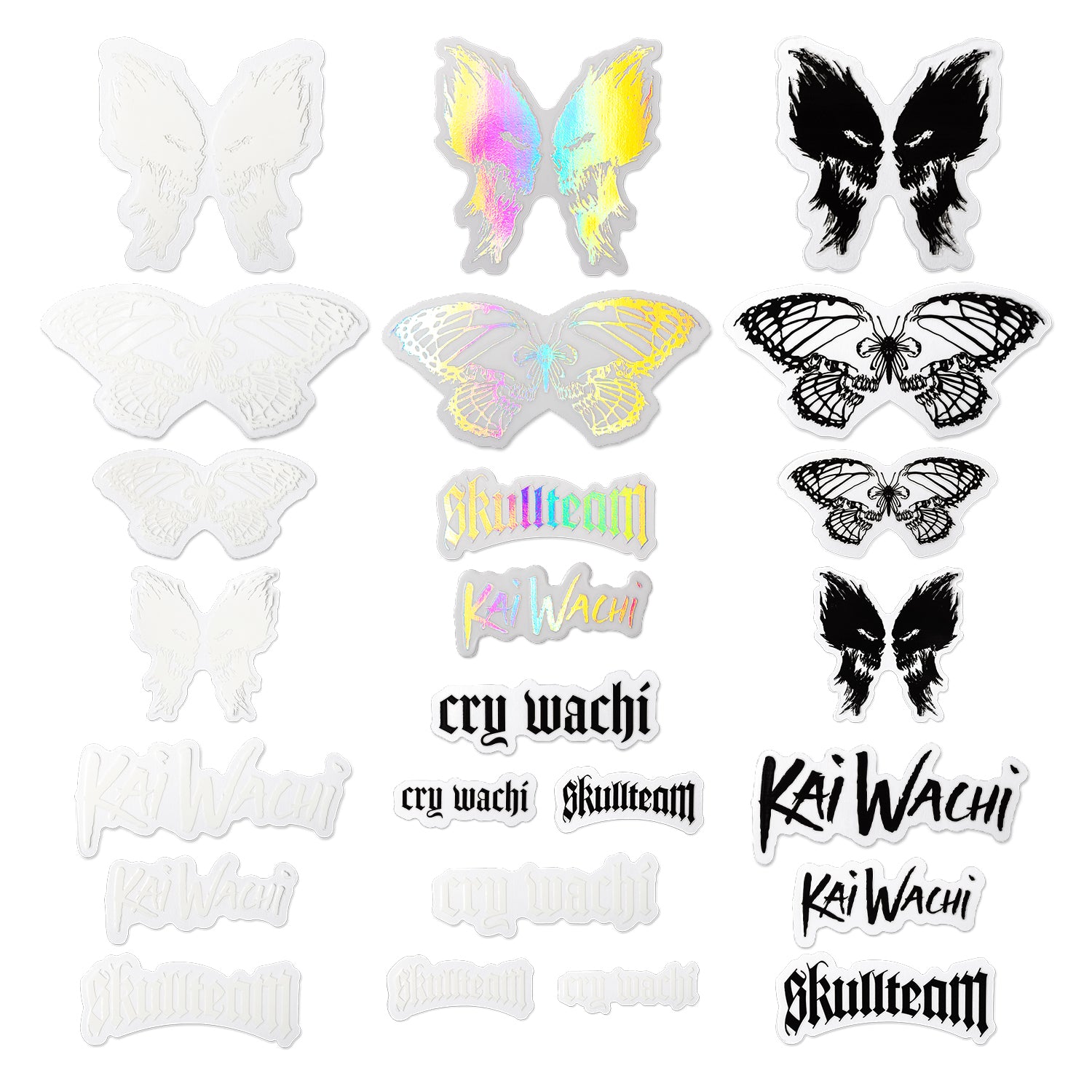 Kai Wachi - Vinyl Decals - (24) Pack