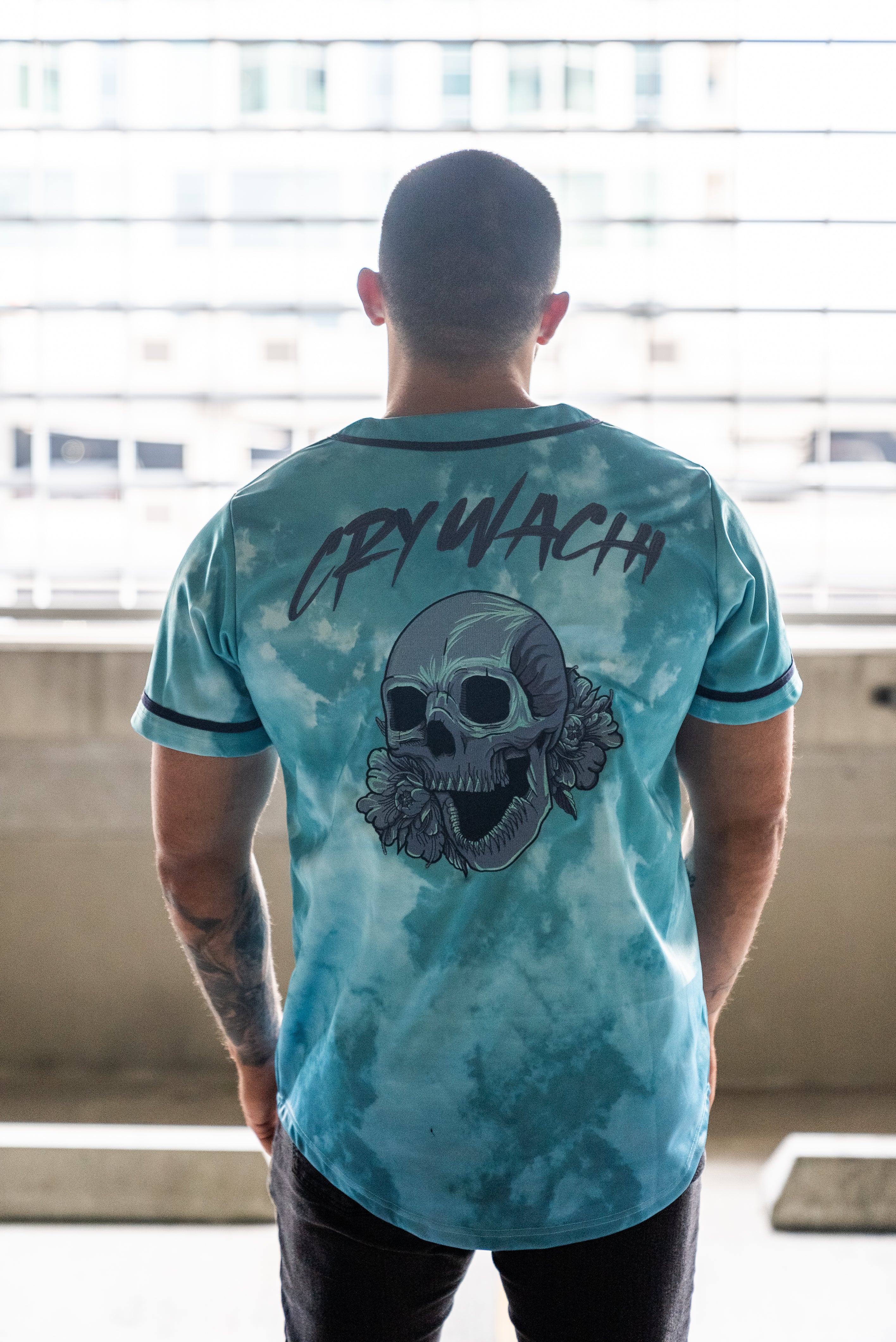 Cry Wachi - Embroidered Premium Baseball Jersey