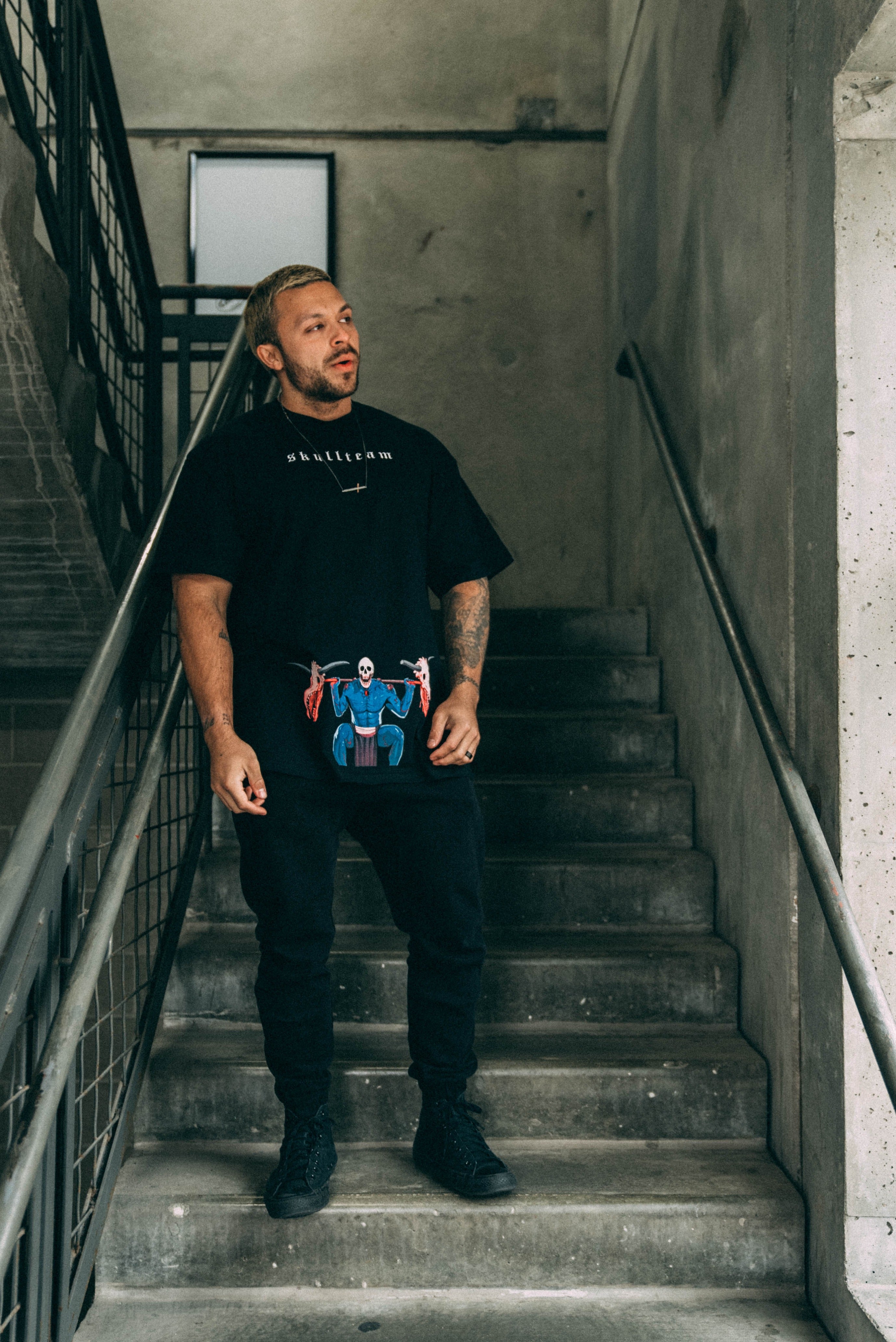Kai Wachi - Embroidered Heavyweight Club Oversized Tee V2