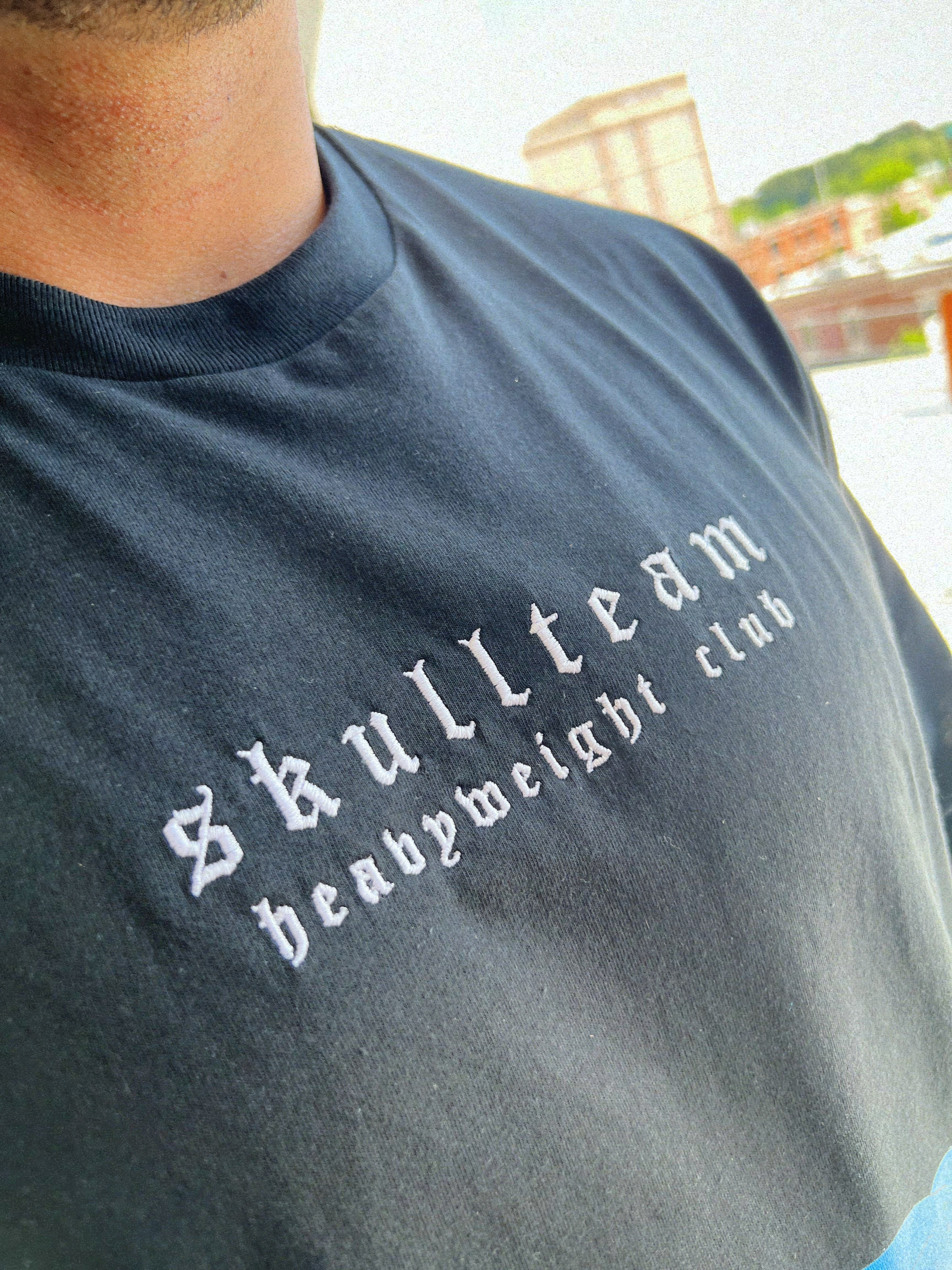Kai Wachi - Embroidered Heavyweight Club Oversized Tee