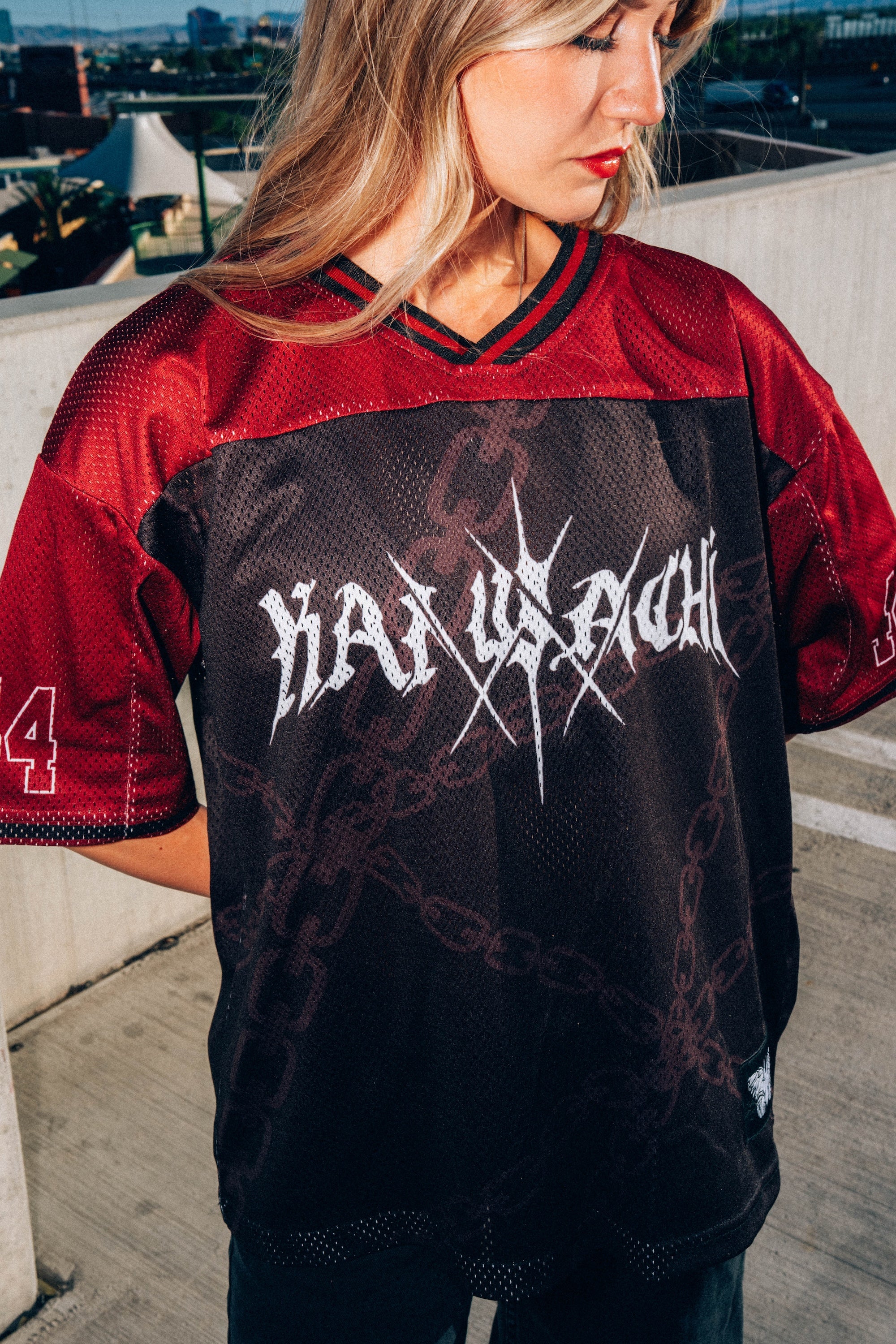 PRESALE: Kai Wachi - Red/Black Sports Jersey