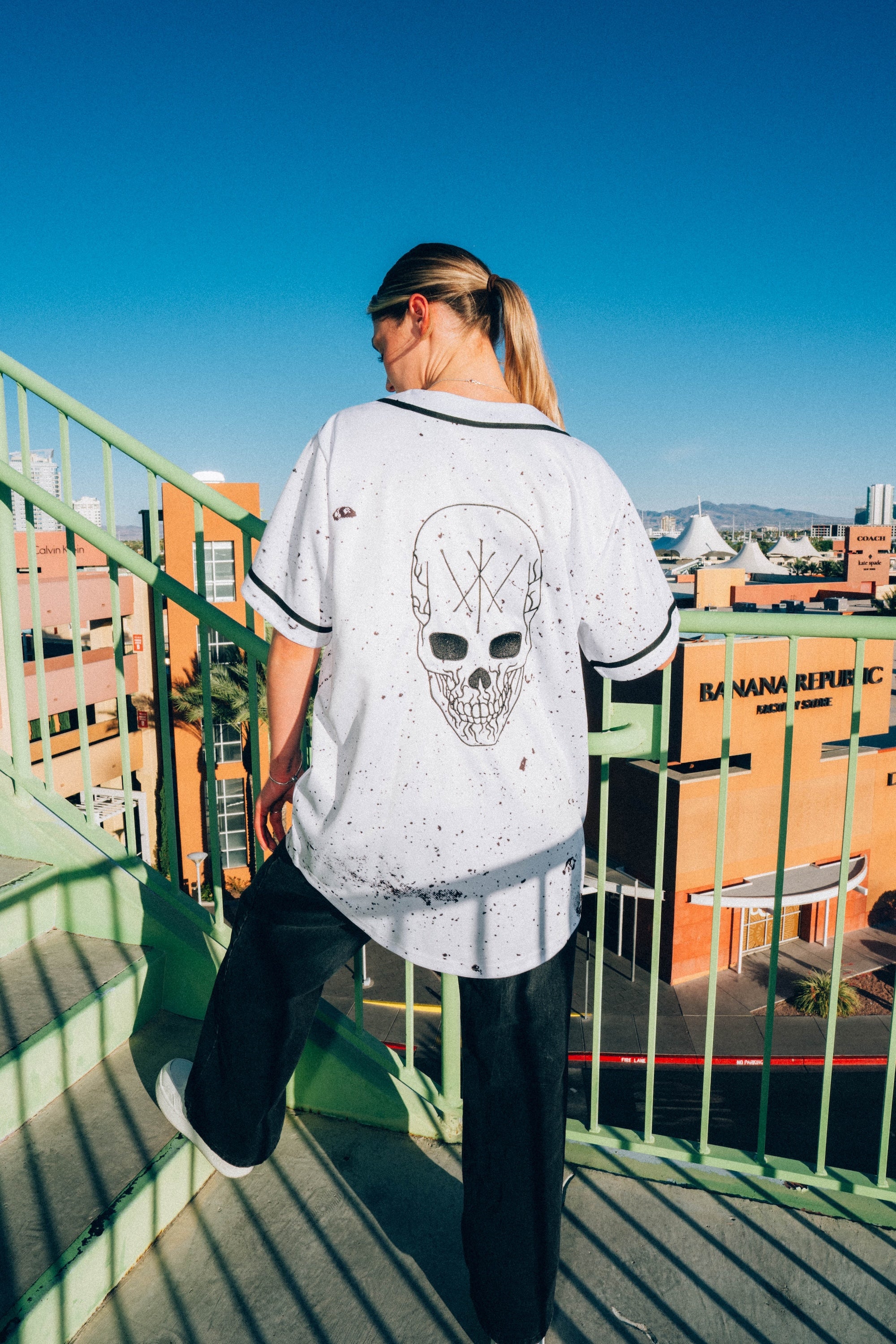 PRESALE: Kai Wachi - White Logo Baseball Jersey