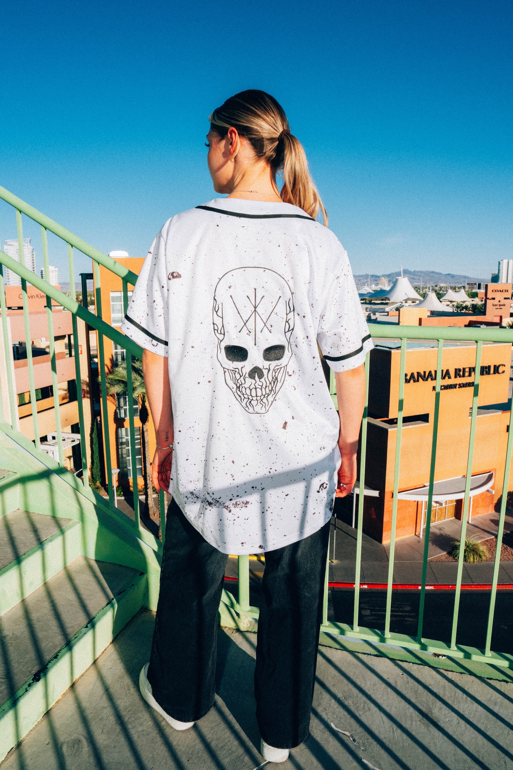 PRESALE: Kai Wachi - White Logo Baseball Jersey