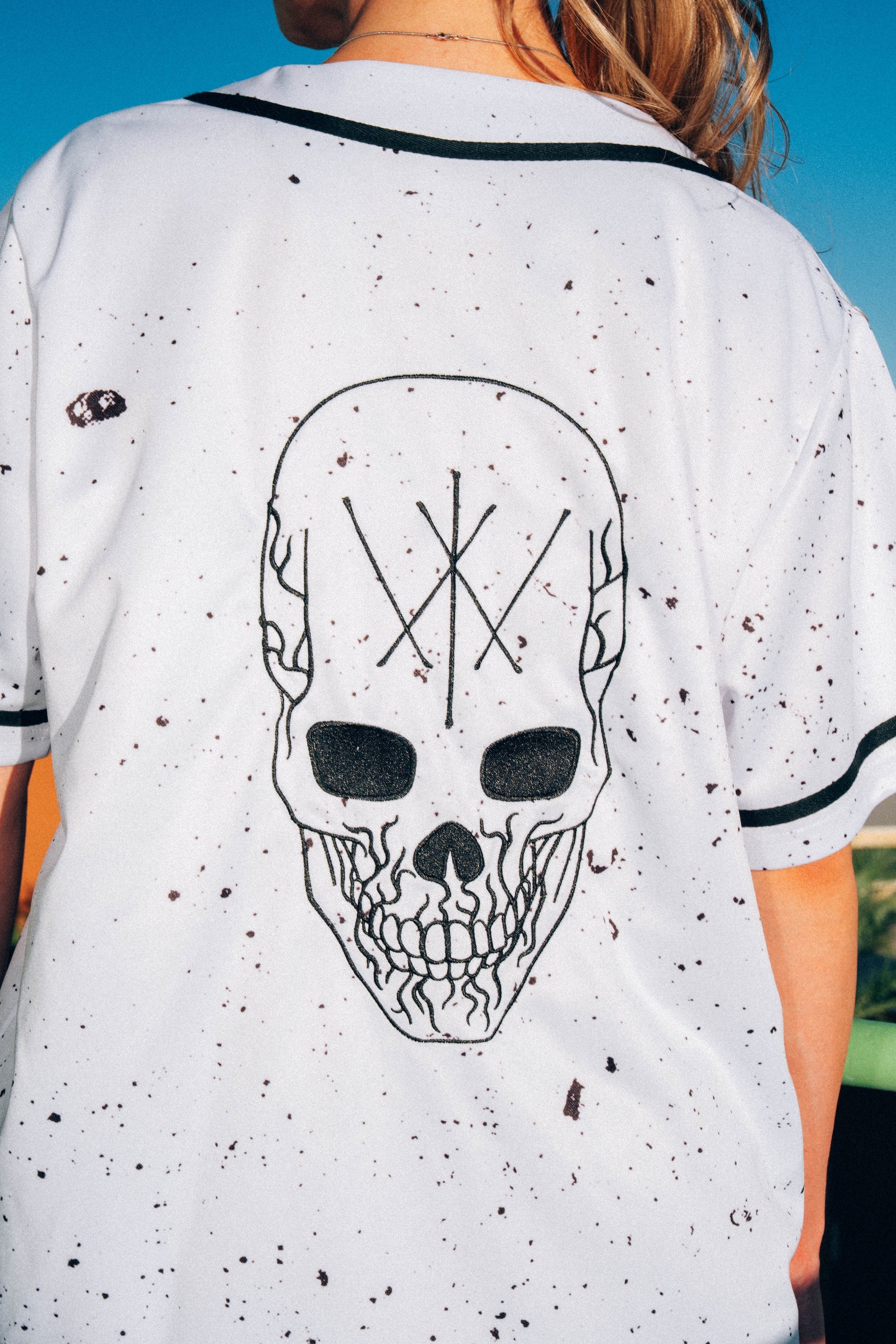 PRESALE: Kai Wachi - White Logo Baseball Jersey