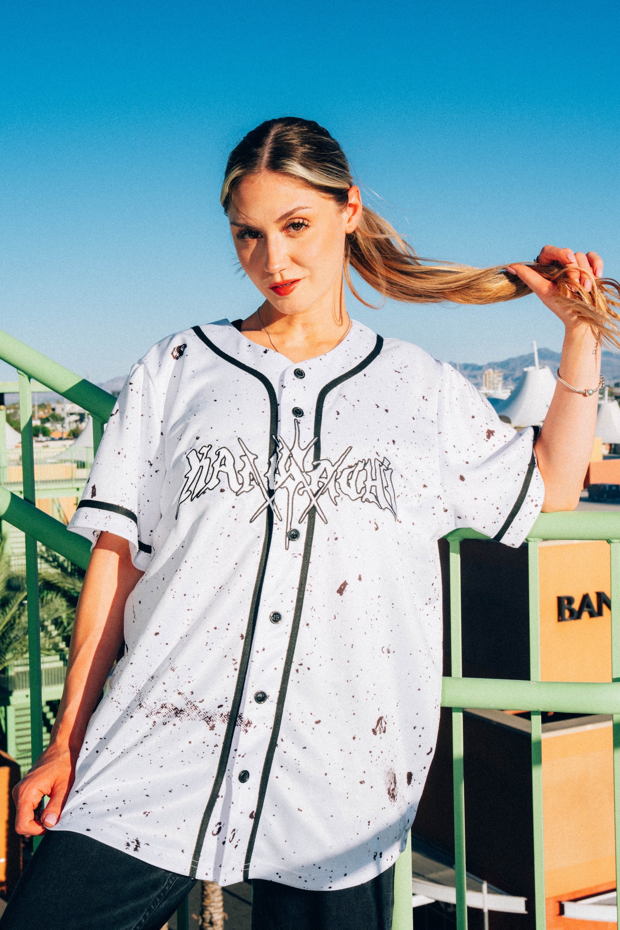 PRESALE: Kai Wachi - White Logo Baseball Jersey