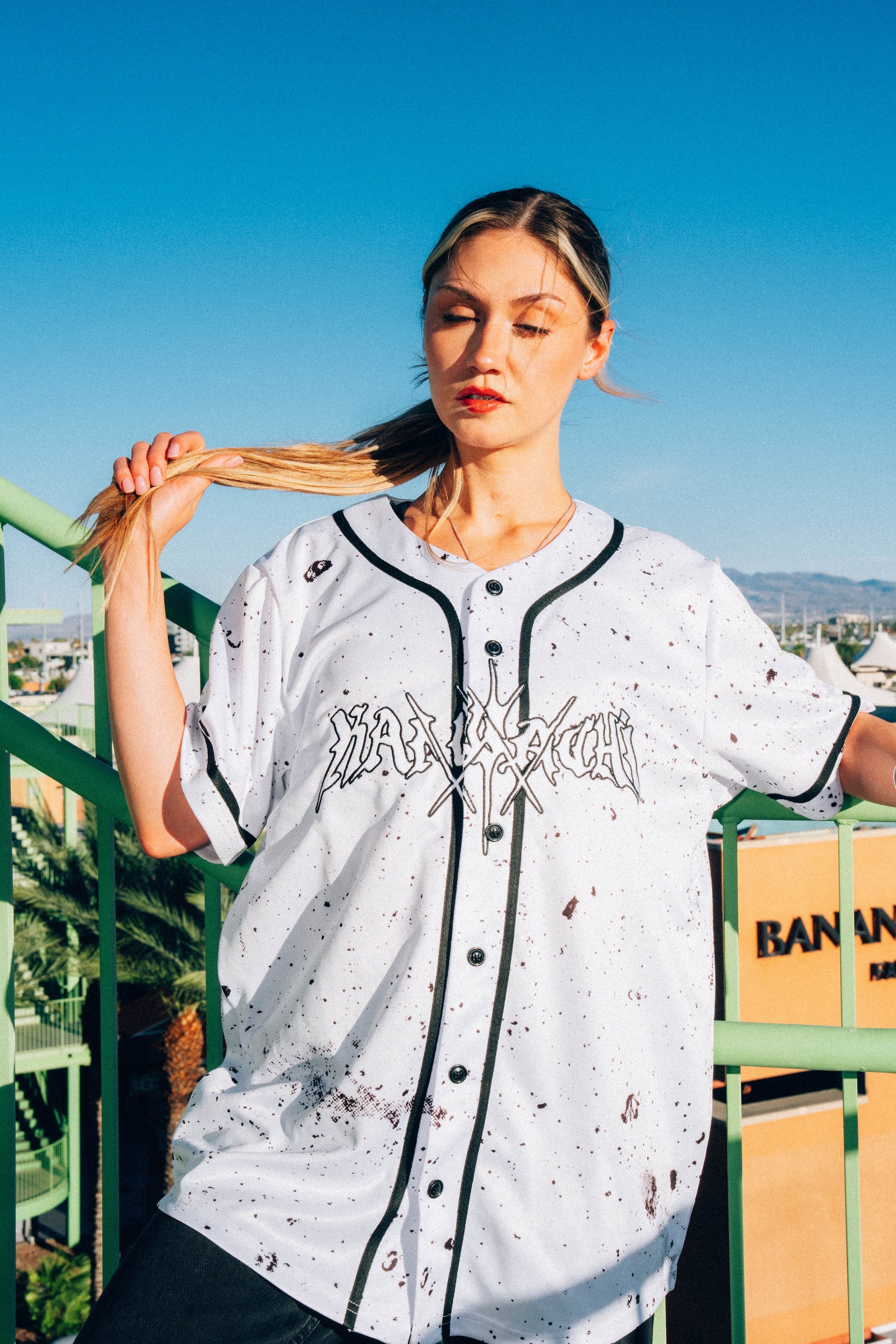 PRESALE: Kai Wachi - White Logo Baseball Jersey