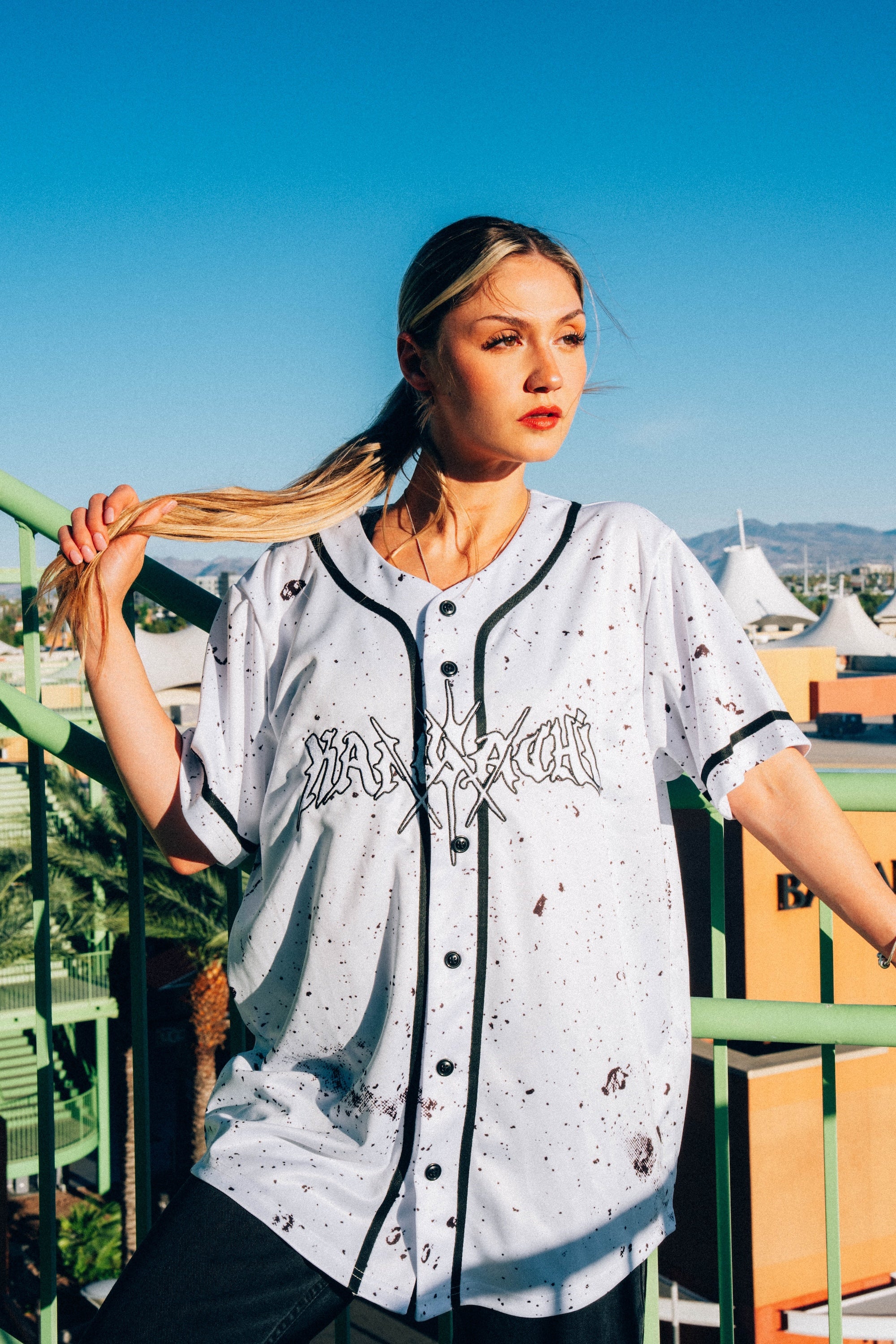 PRESALE: Kai Wachi - White Logo Baseball Jersey
