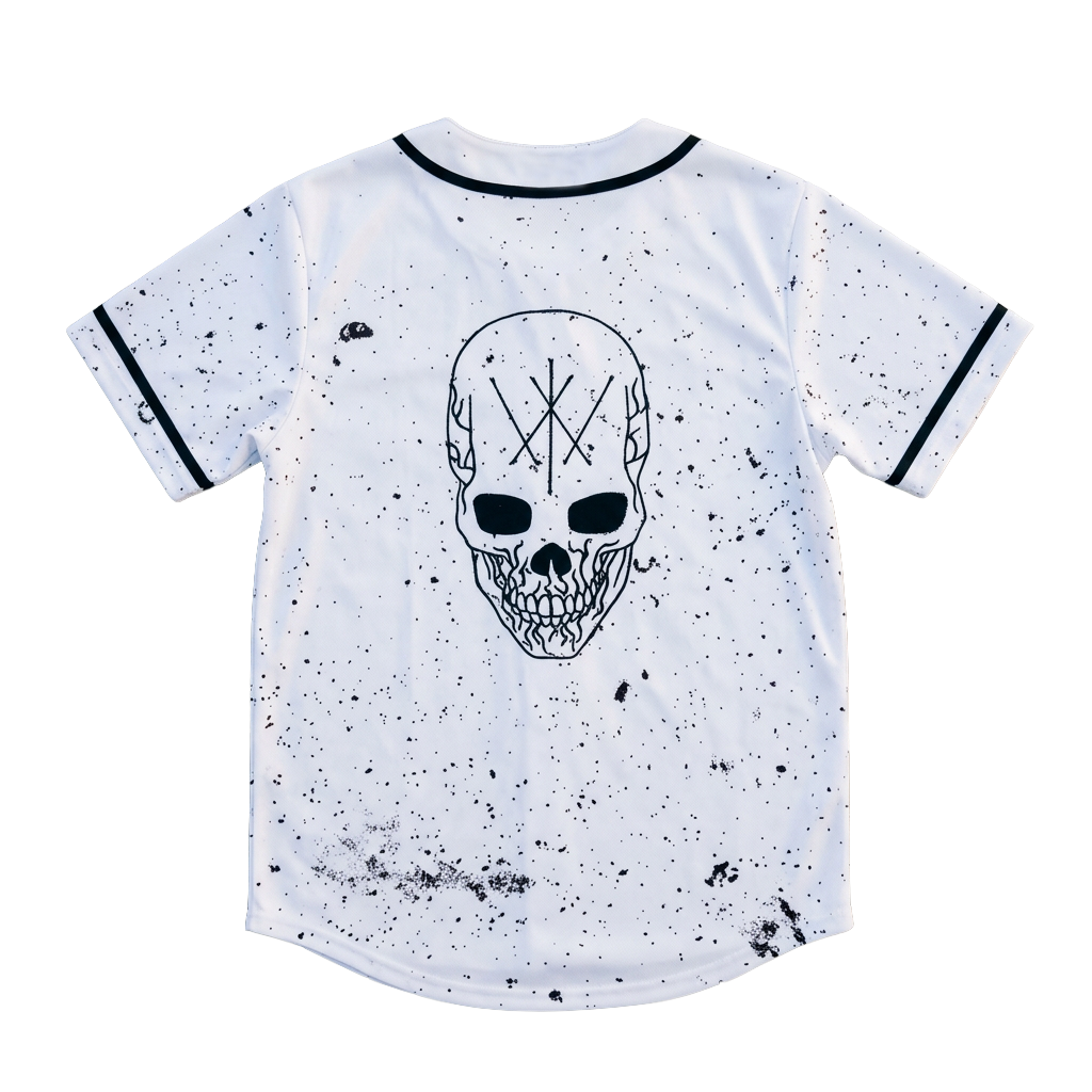 PRESALE: Kai Wachi - White Logo Baseball Jersey