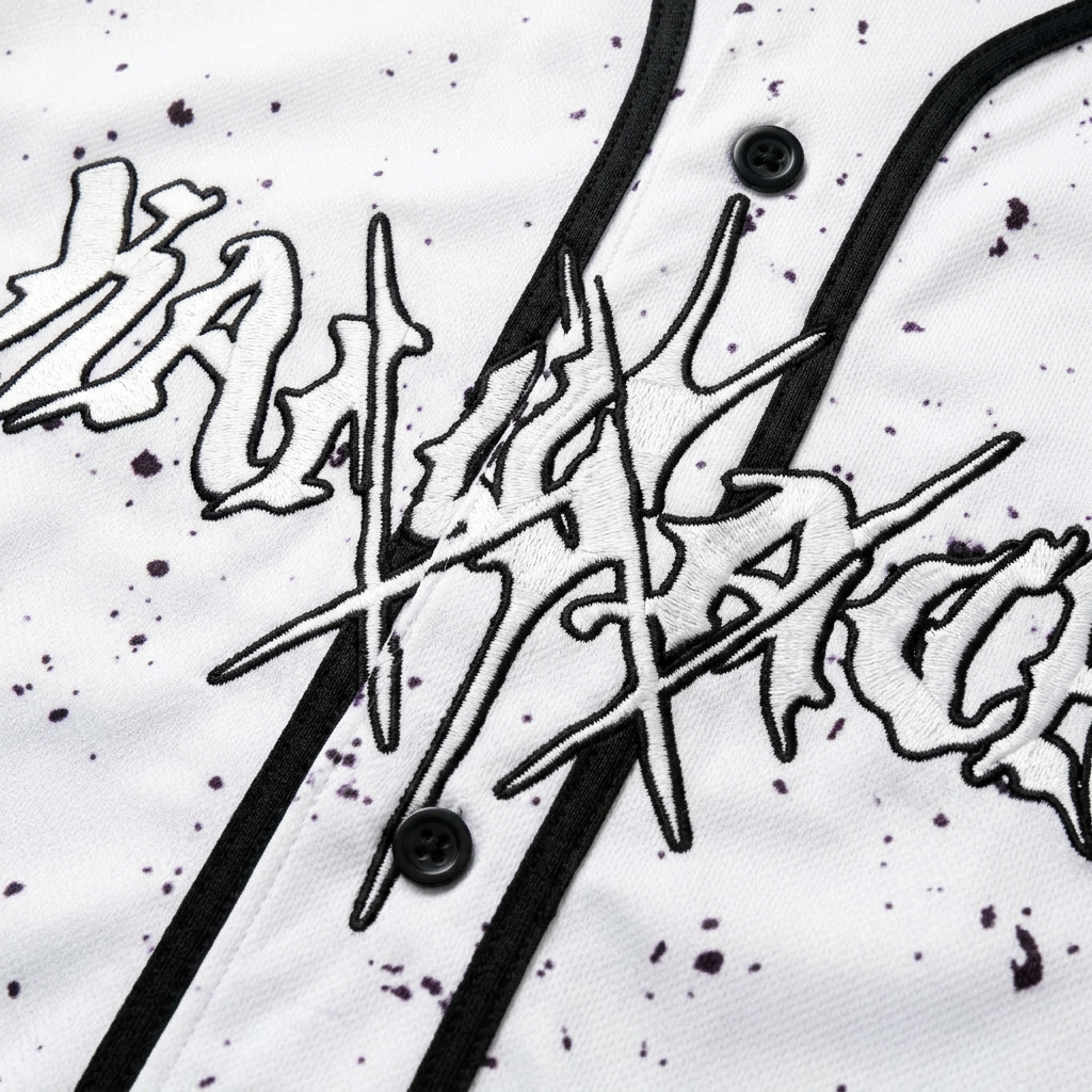 PRESALE: Kai Wachi - White Logo Baseball Jersey